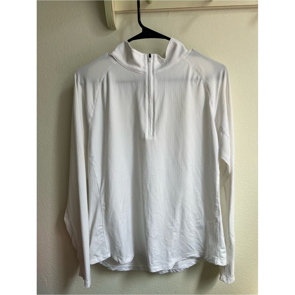 Walter Hagen White Performance Half-Zip Pullover